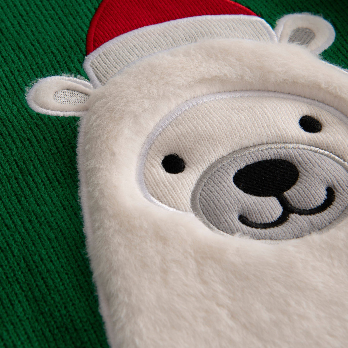 Kids' Polar Bear Christmas Sweater