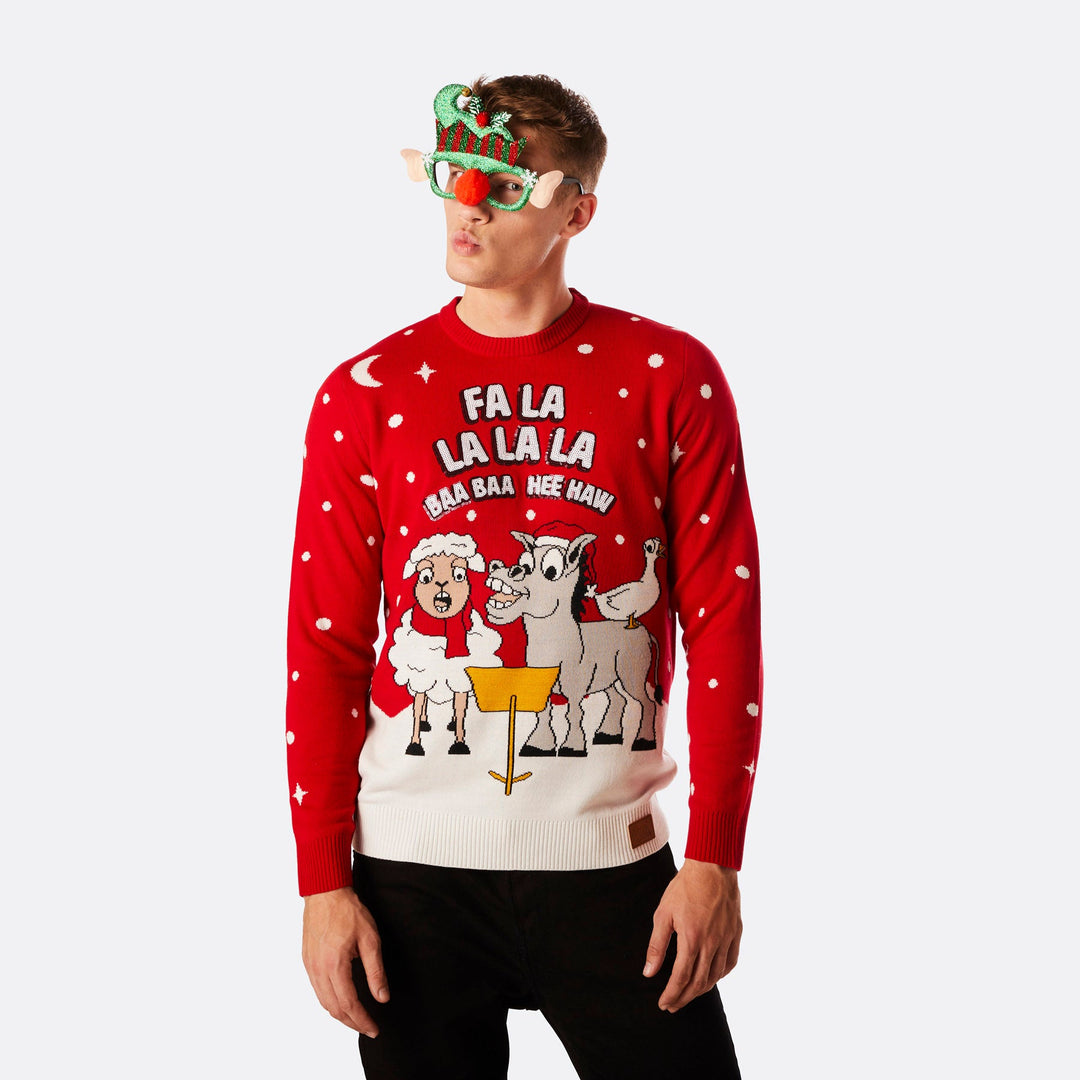 Men's Baa Baa Christmas Sweater