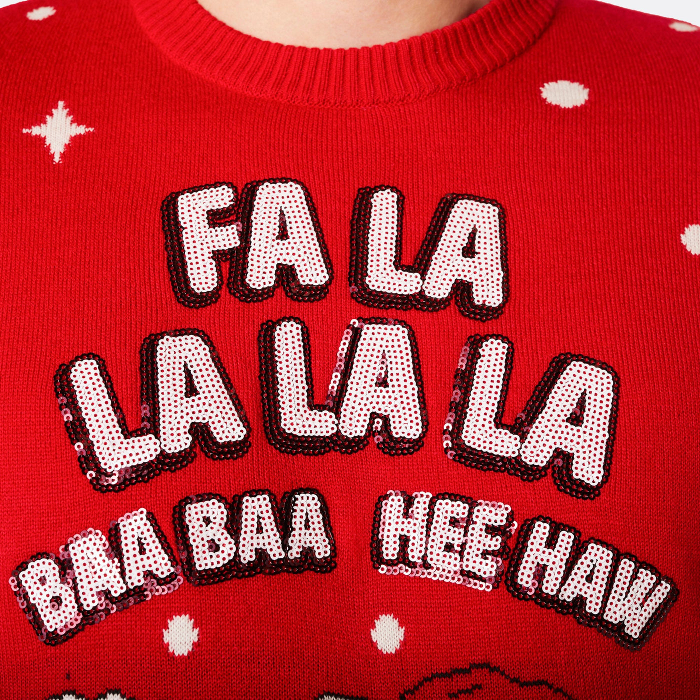 Women's Baa Baa Christmas Sweater