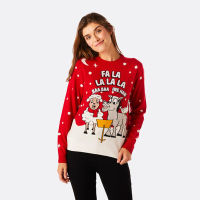 Women's Baa Baa Christmas Sweater