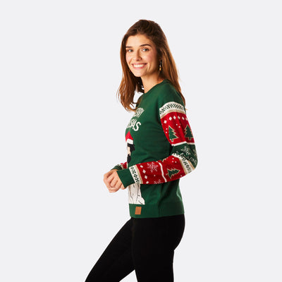 Women's Merry Krismas Christmas Sweater