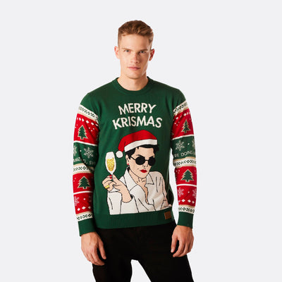 Men's Merry Krismas Christmas Sweater