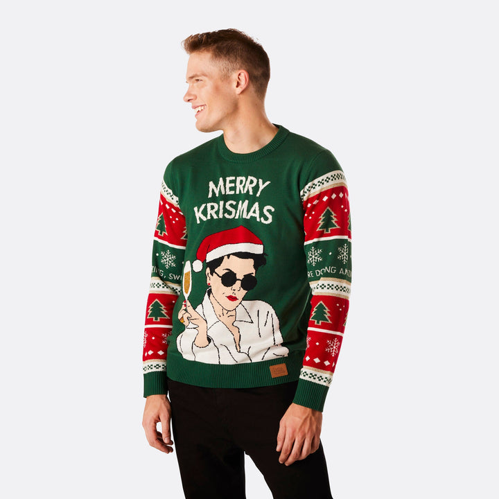 Men's Merry Krismas Christmas Sweater