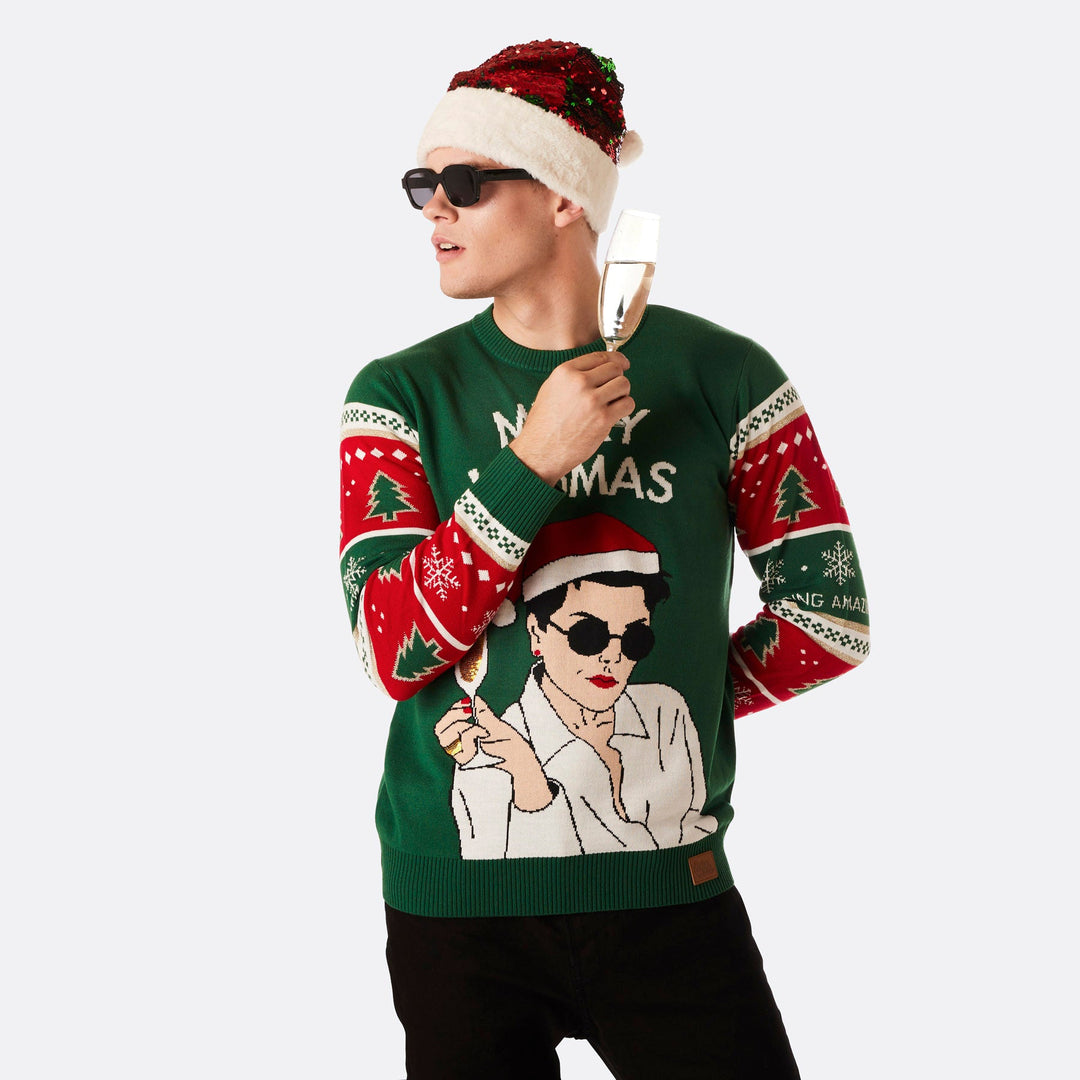 Men's Merry Krismas Christmas Sweater