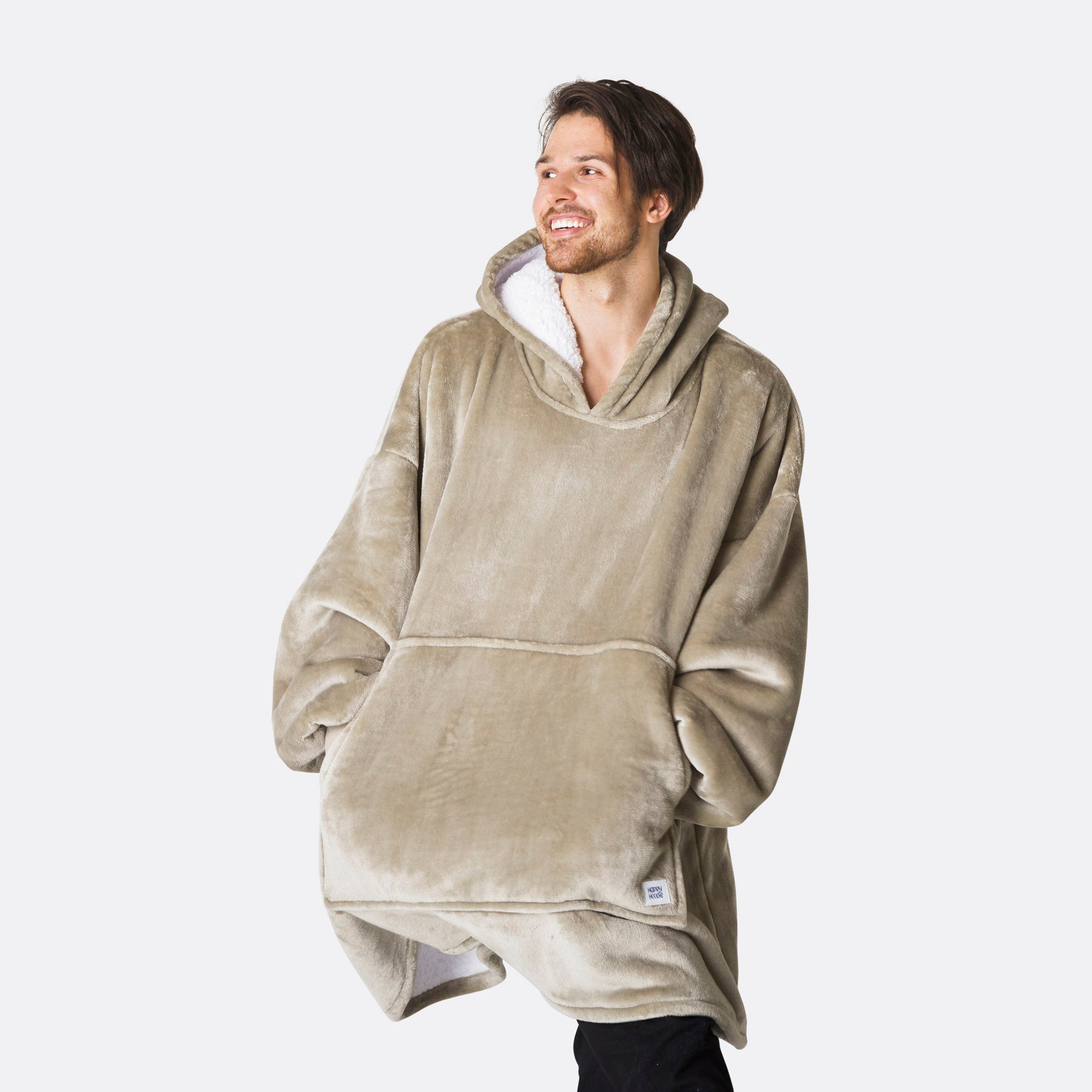 ★SUPERSUB★ Happy Boy Hoodie Khaki WEPGIOJWE Khaki HappyHoodie - Europe's largest selection | SillySanta