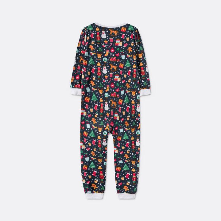 Kids' Blue Christmas Dream Overall Christmas Pyjamas