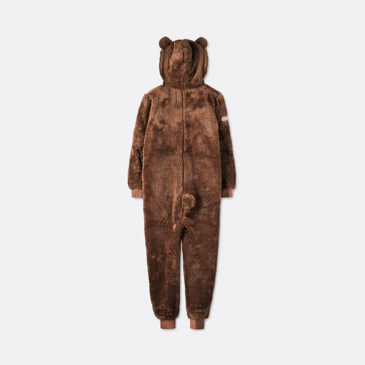 Kids' Brown Teddy Bear Onesie