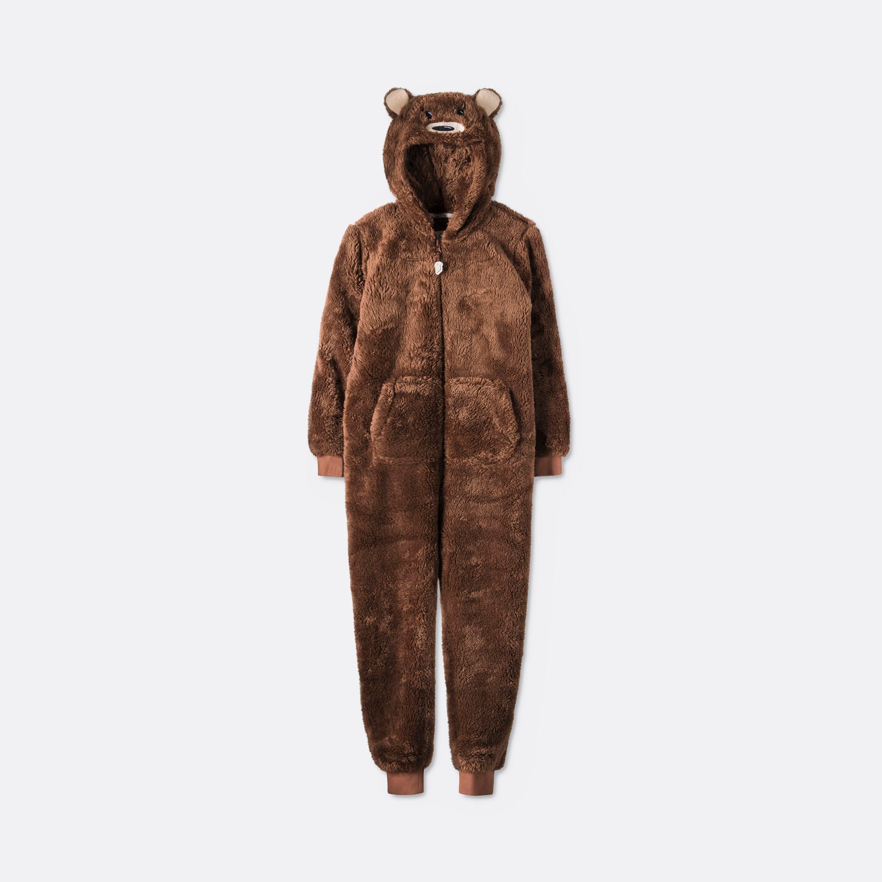Kids Brown Teddy Bear Onesie SillySanta Kids Brown Teddy Bear Onesie SillySanta