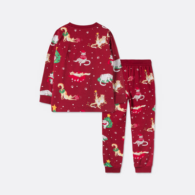 Kids' Cat Christmas Pyjamas