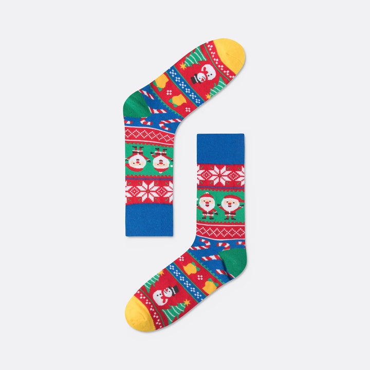 Kids' Christmas Socks Gift Box (3-pack)