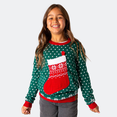 Kids' Christmas Stocking Christmas Sweater