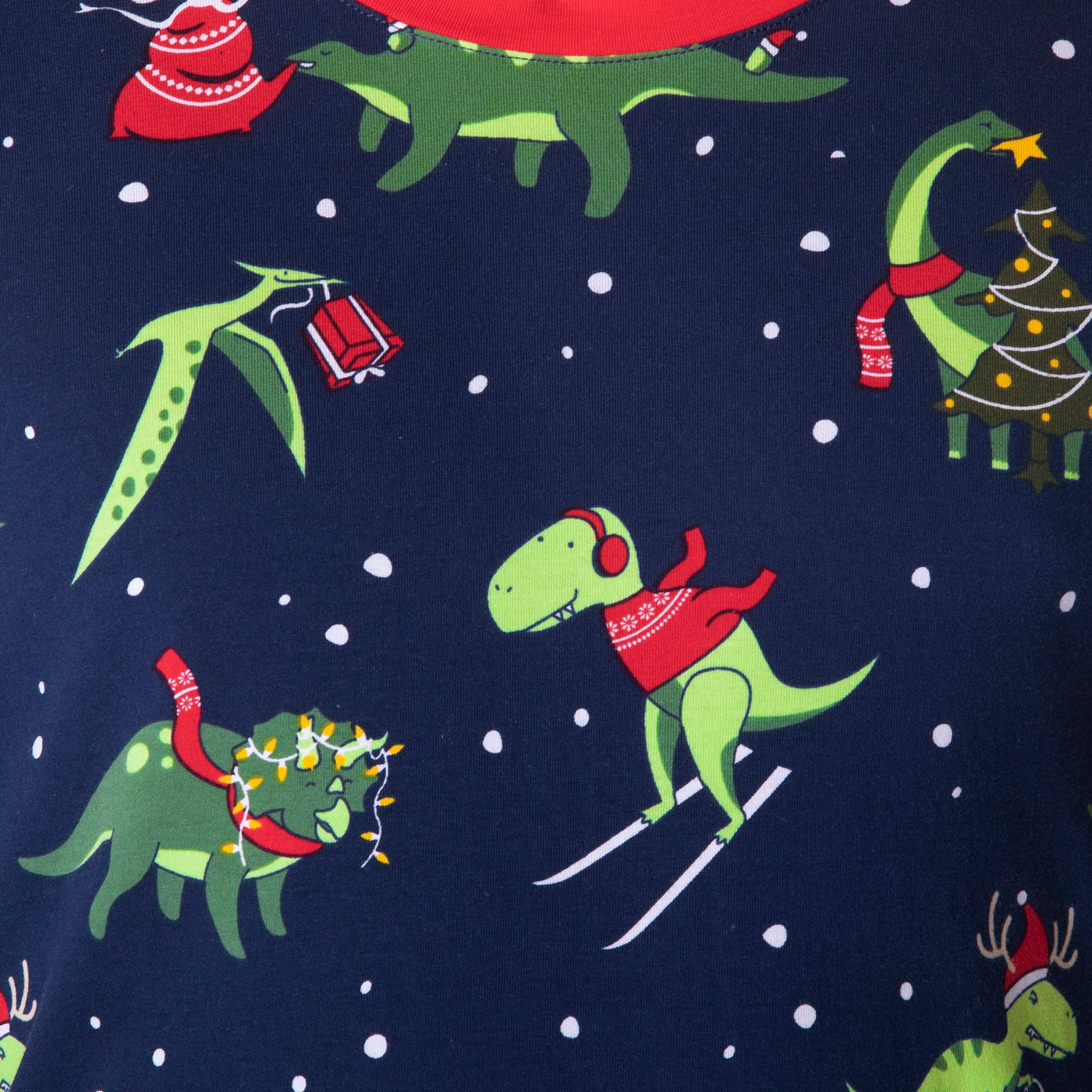 Kids' Dinosaur Christmas Pyjamas