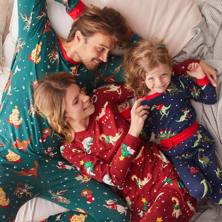 Kids' Dinosaur Christmas Pyjamas