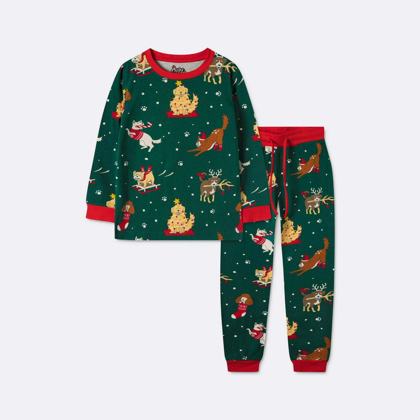 Kids' Dog Christmas Pyjamas