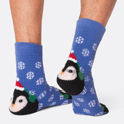 Kids' Fluffy Christmas Socks (3-pack)