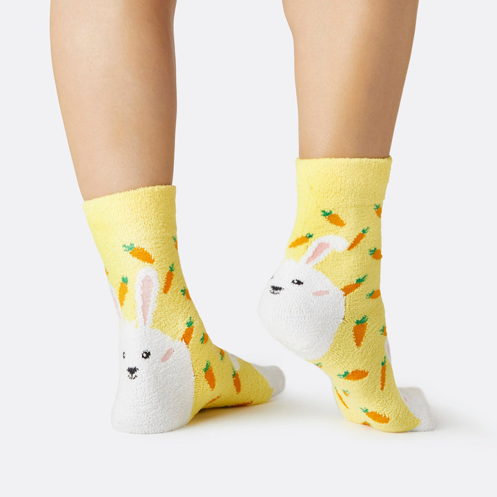 Kids' Fluffy Easter Socks (2-pack)