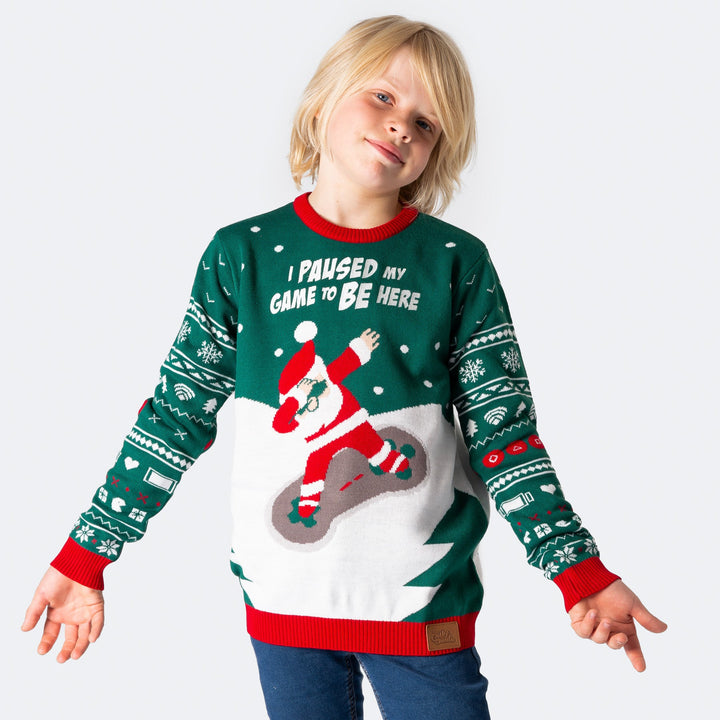 Kids' Gamer Christmas Sweater