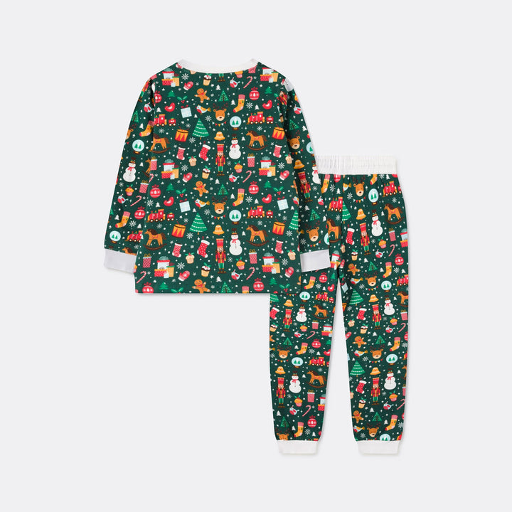 Kids' Green Christmas Dream Christmas Pyjamas