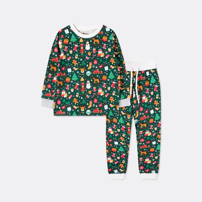 Kids' Green Christmas Dream Christmas Pyjamas