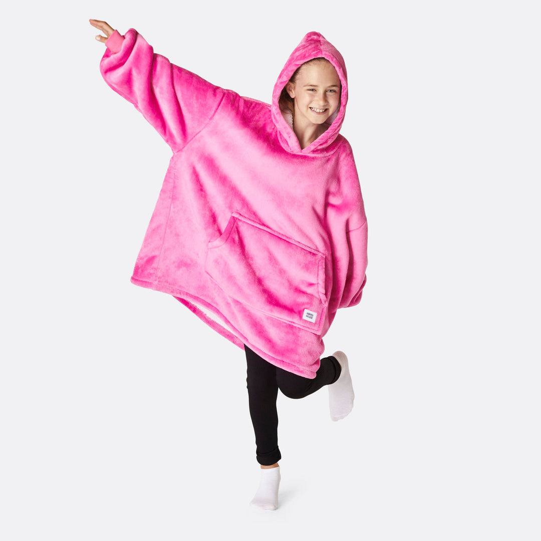 Kids' Hot Pink HappyHoodie