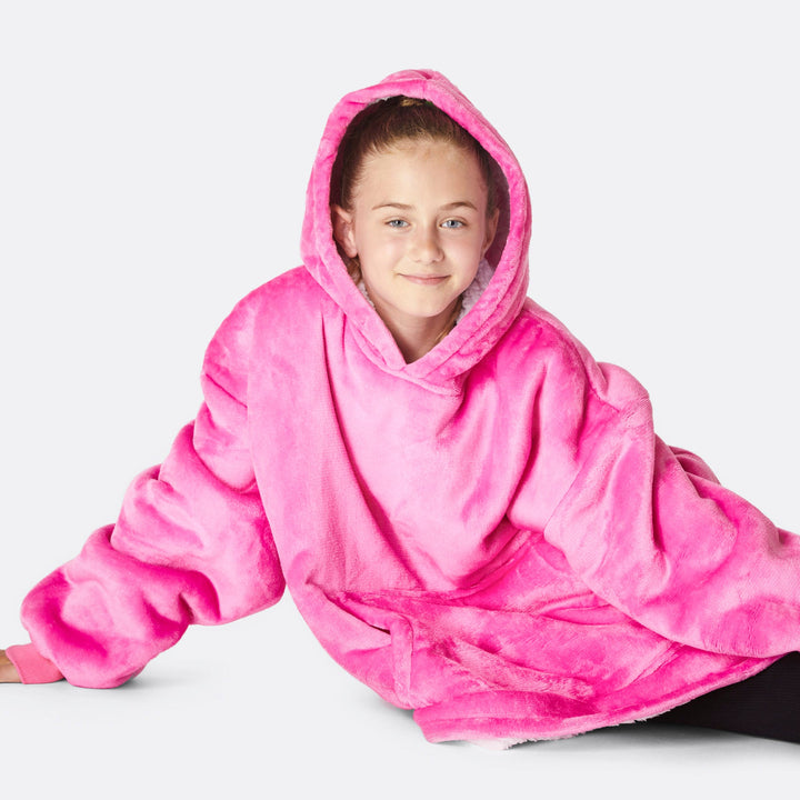 Kids' Hot Pink HappyHoodie