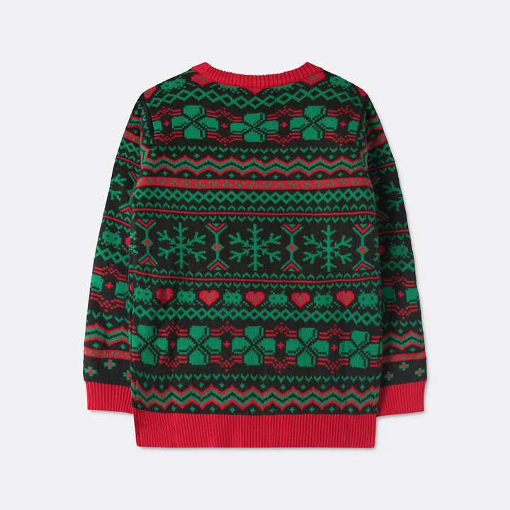 Kids' "Just Five More Minutes" Christmas Sweater