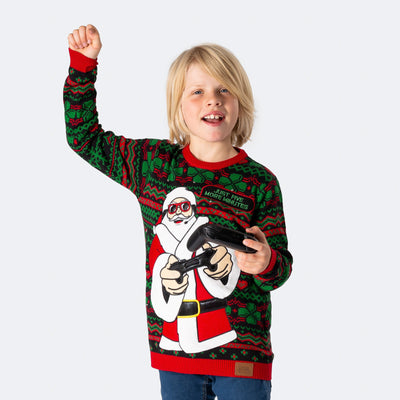 Kids' "Just Five More Minutes" Christmas Sweater
