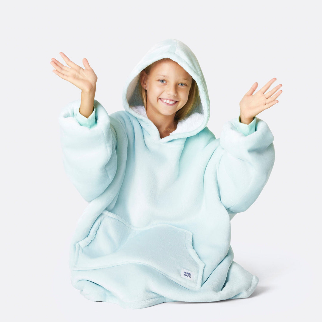 Kids' Mint Blue HappyHoodie