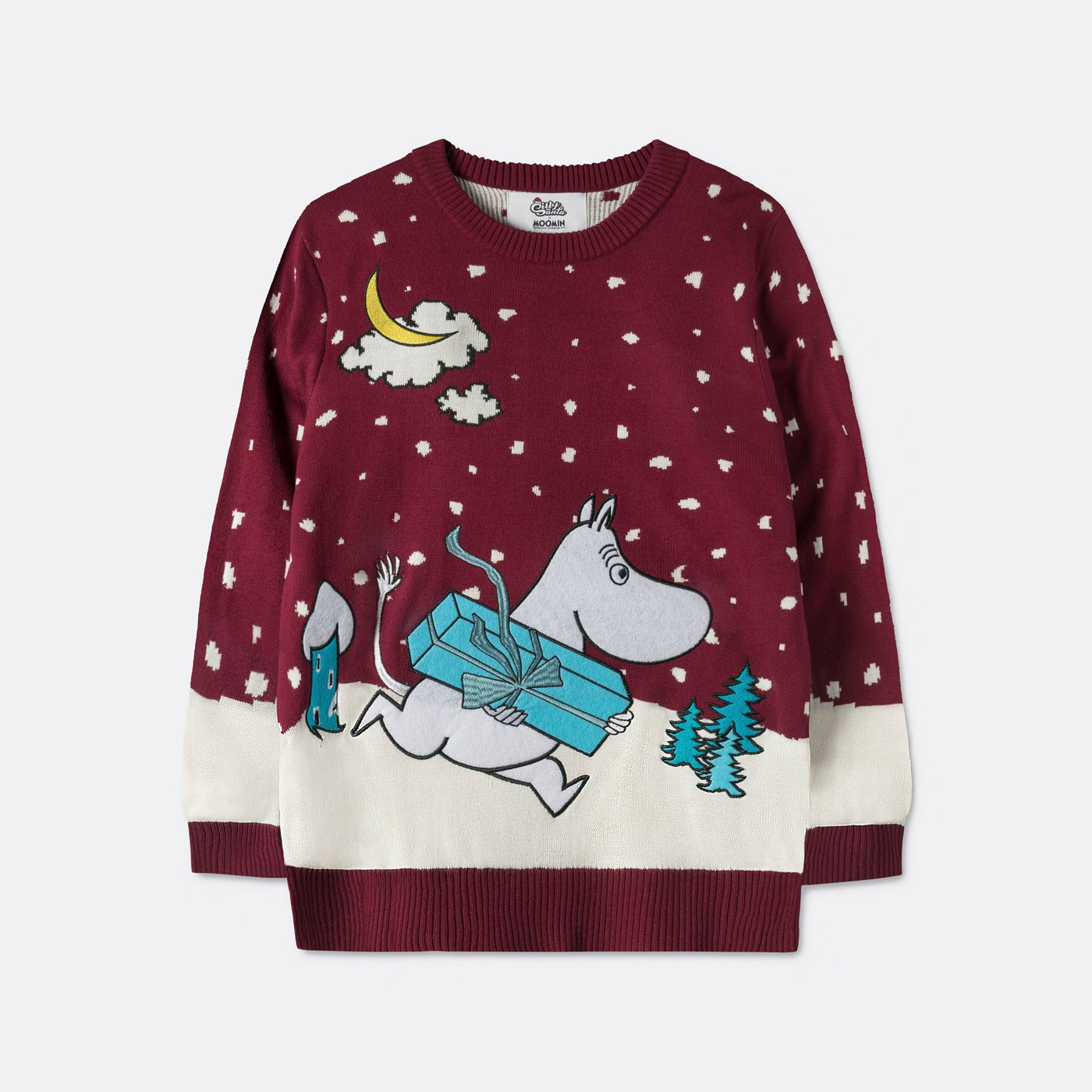 Kids' Moomin Troll Christmas Sweater