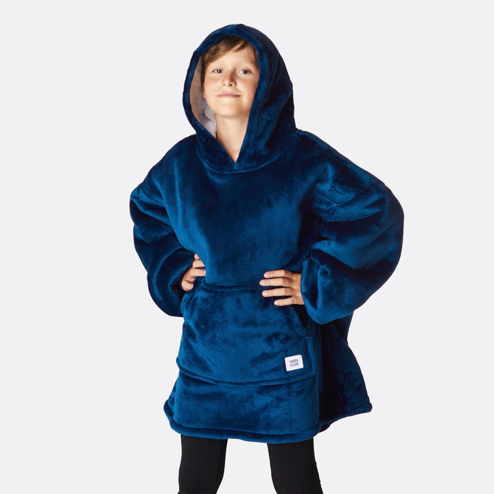 Kids' Navy HappyHoodie