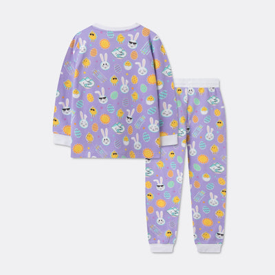Kids' Purple Easter Pyjamas