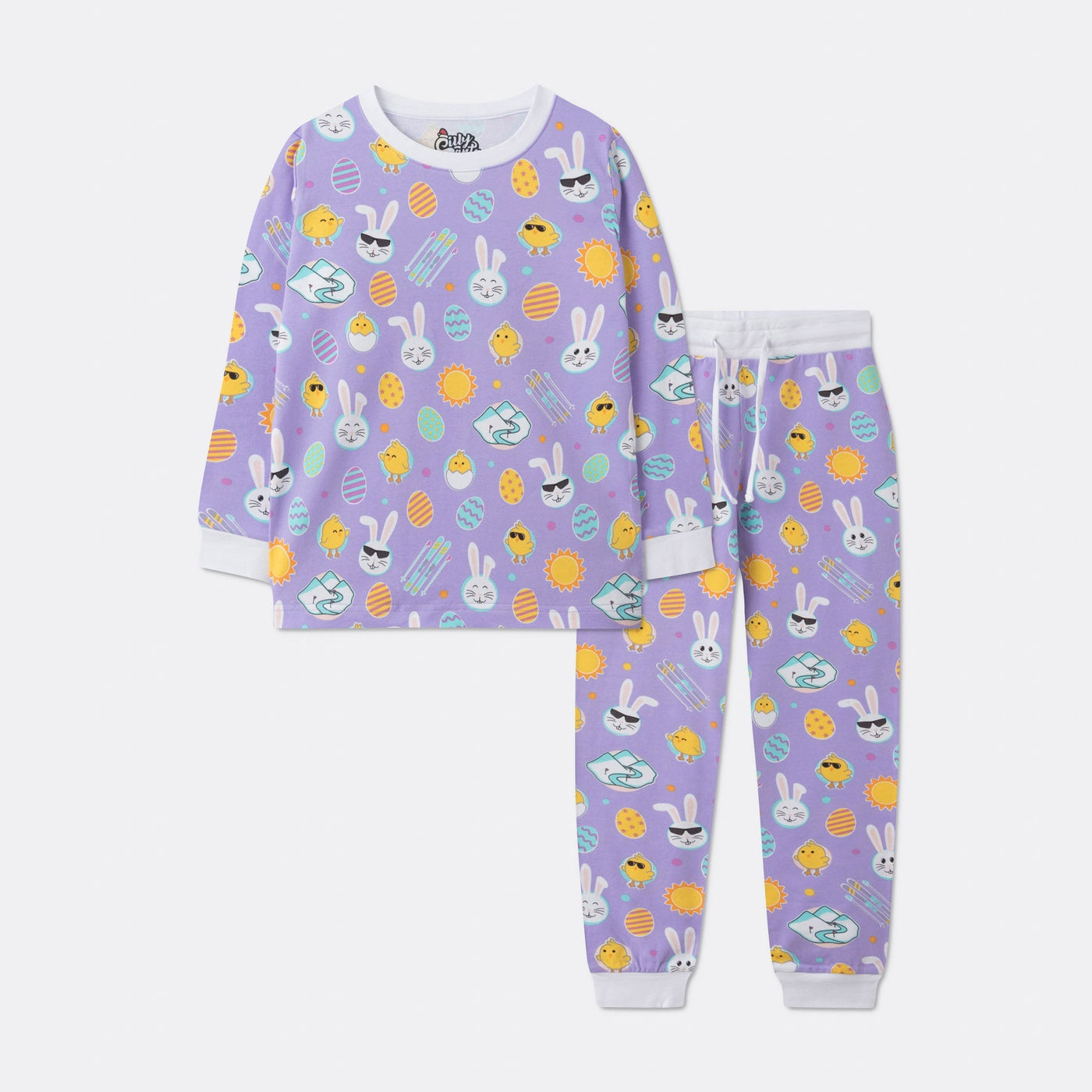Kids' Purple Easter Pyjamas