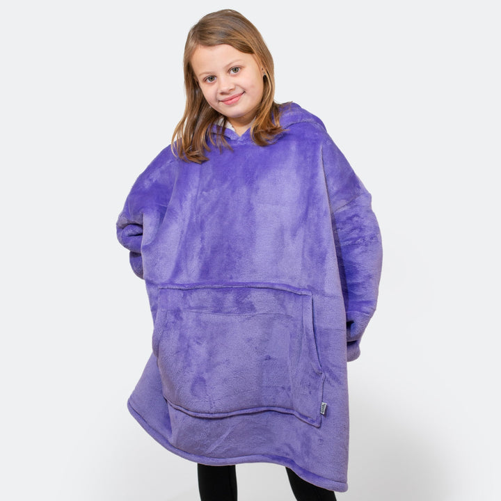 Kids' Purple HappyHoodie