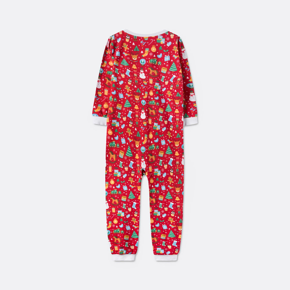 Kids' Red Christmas Dream Overall Christmas Pyjamas