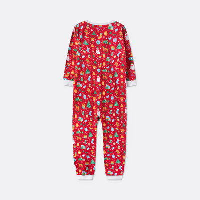 Kids' Red Christmas Dream Overall Christmas Pyjamas