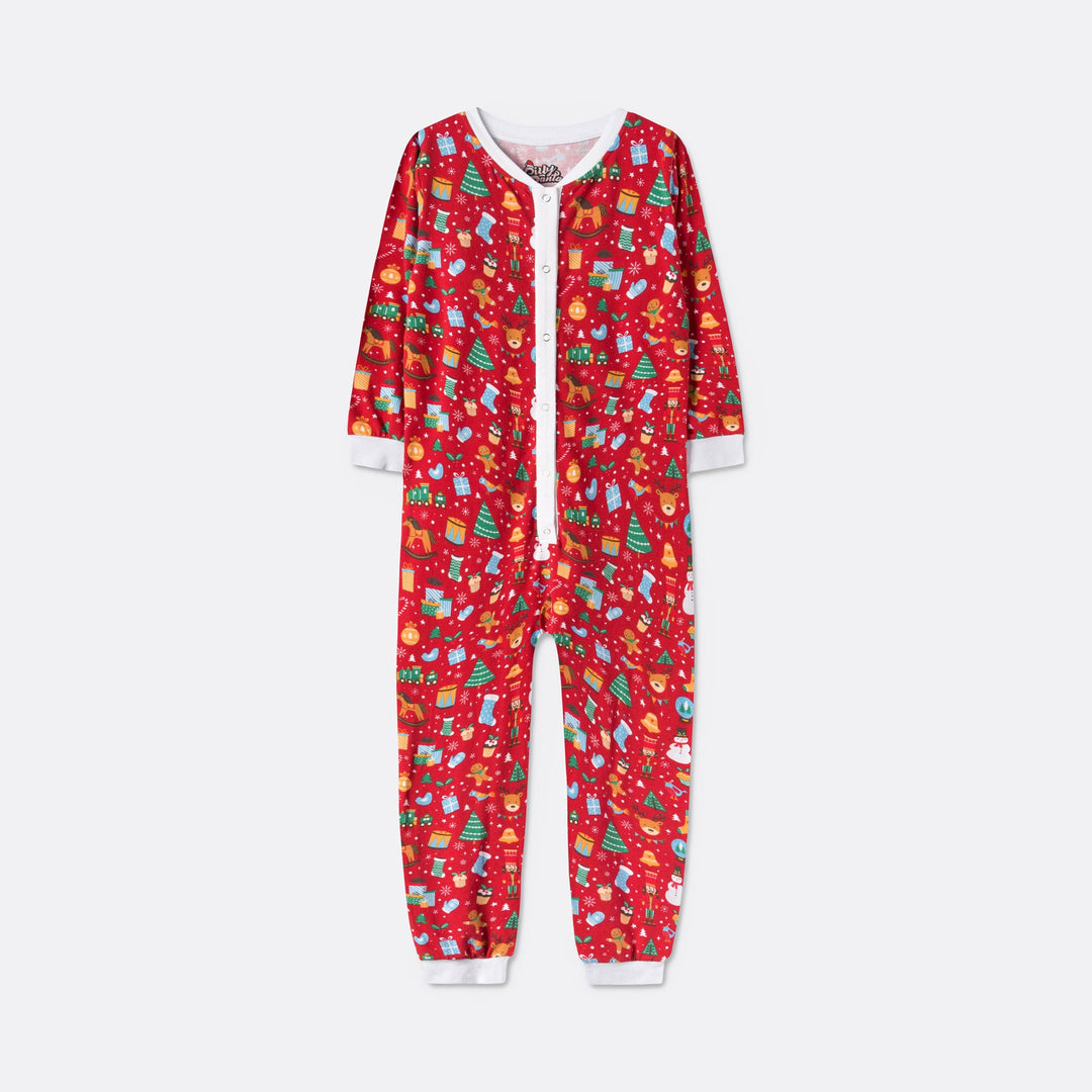 Kids' Red Christmas Dream Overall Christmas Pyjamas