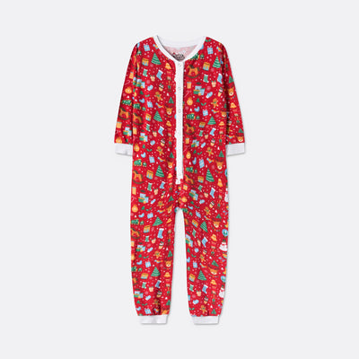 Kids' Red Christmas Dream Overall Christmas Pyjamas