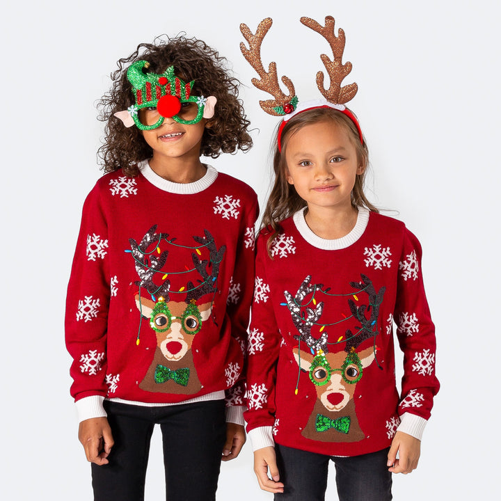 Kids' Rudolf Christmas Sweater