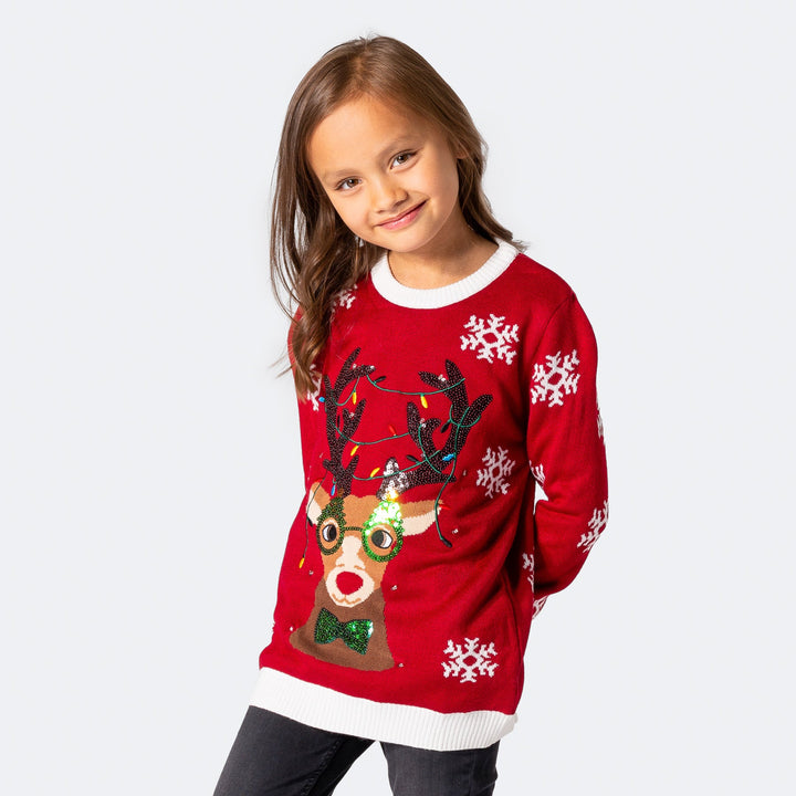 Kids' Rudolf Christmas Sweater