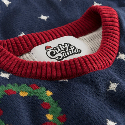 Kids' Teddy Bear Christmas Sweater