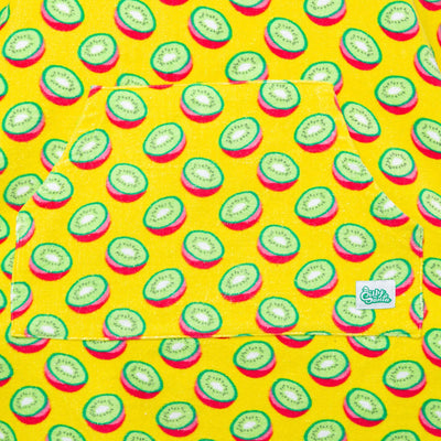 Kids' Tropical Kiwi Towel Poncho