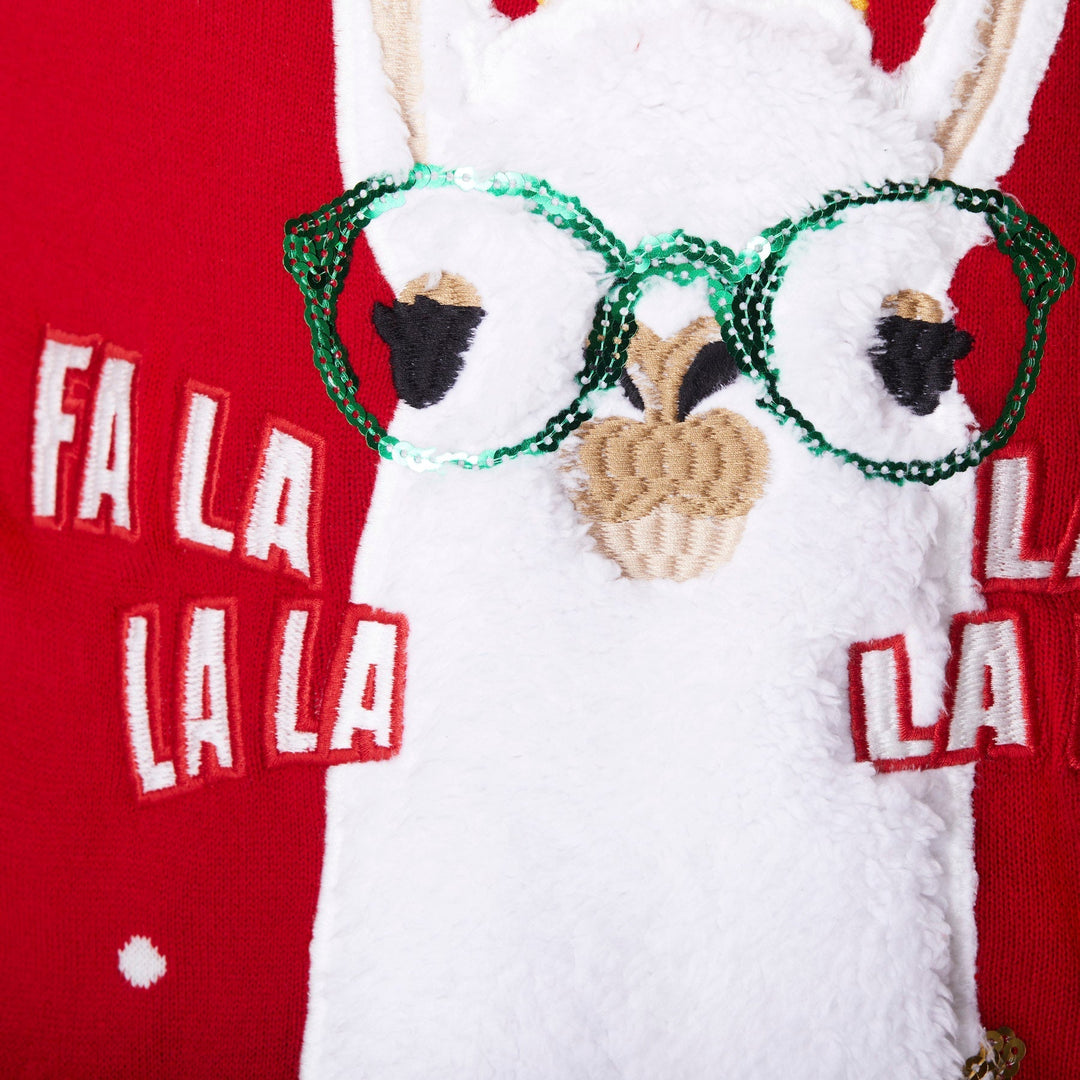 Women's Lama Christmas Sweater