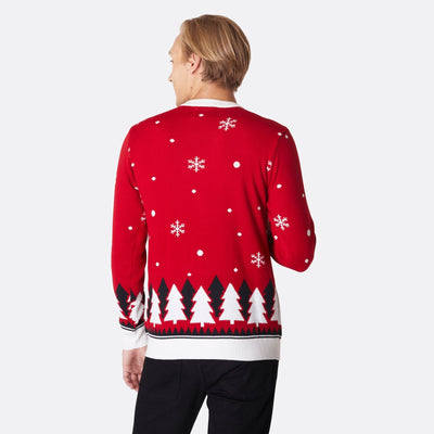 Men's Lama Christmas Sweater