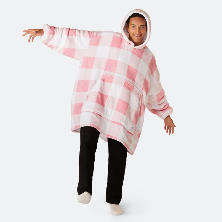 Pink Squares HappyHoodie