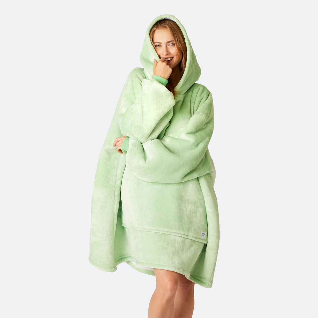 Light Green HappyHoodie