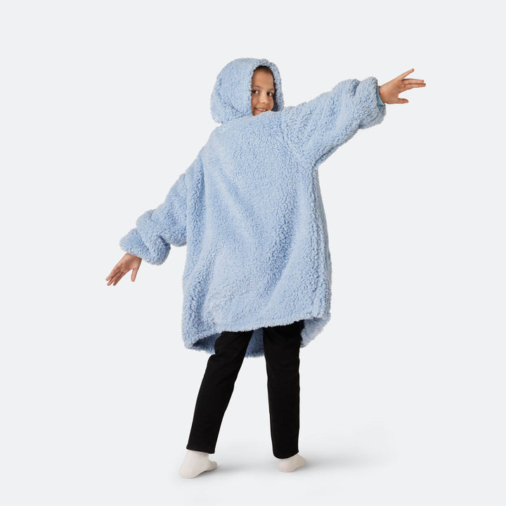 Kids' Blue Sherpa HappyHoodie