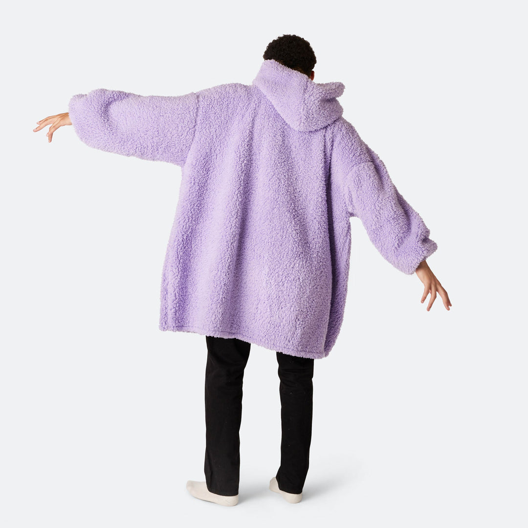 Purple Sherpa HappyHoodie