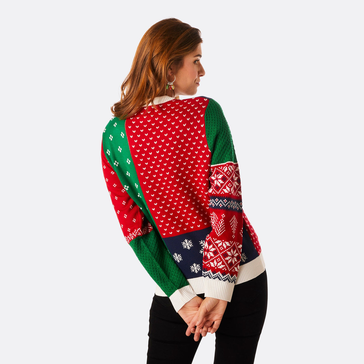 Women's Retro Christmas Sweater