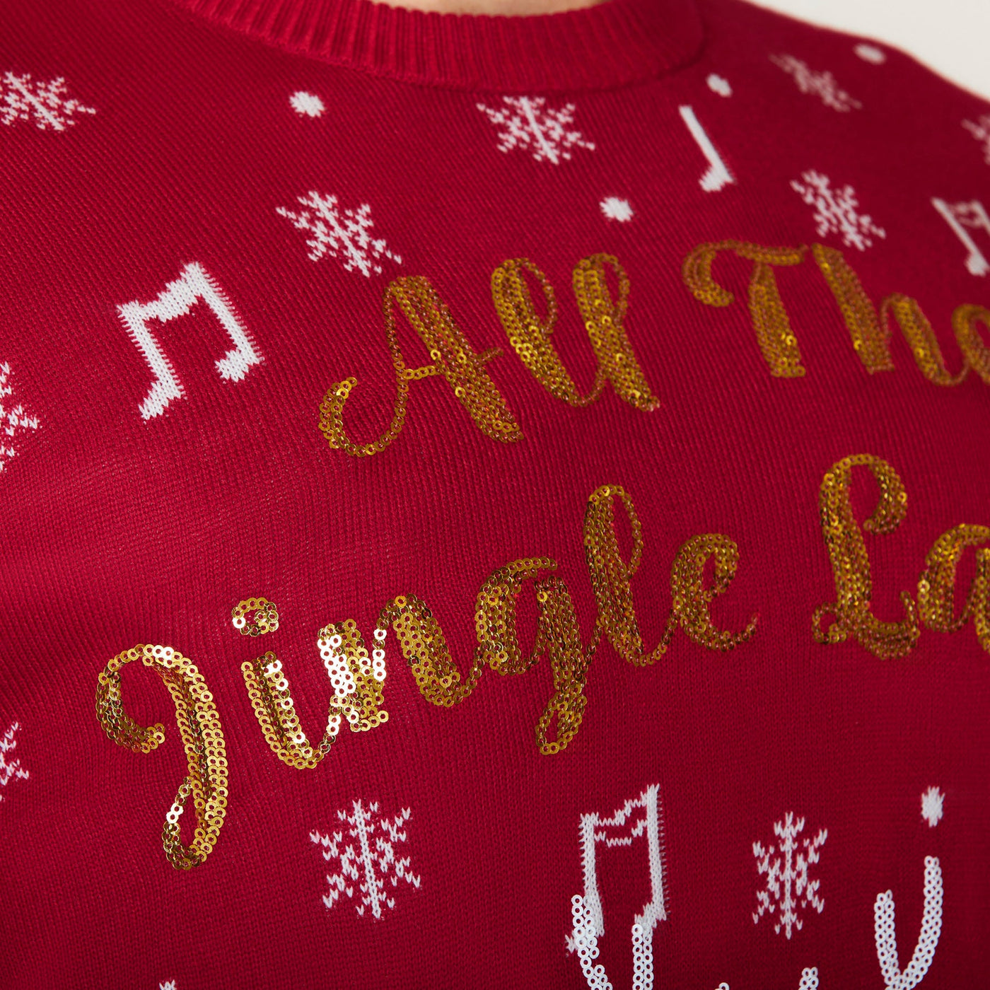 Men's All The Jingle Ladies Christmas Sweater