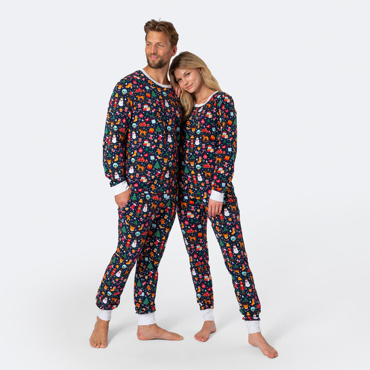 Men's Blue Christmas Dream Christmas Pyjamas